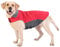Winter-Hundemantel, 100 % wasserdicht, dicke Hundejacke für Labor, Pitbull, Dobermann, Standardpudel, Deutscher Schäferhund, großer Brot, Rot, Größe XXL