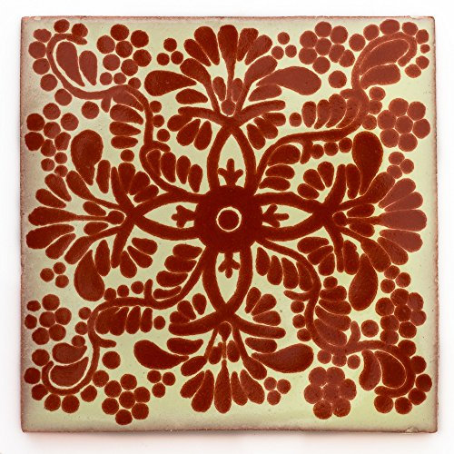Mexikanischen handgemachten Talavera, 10.5cm Fliesen - Einzelfliese