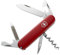 Victorinox Sportsman Couteau de Poche Suisse, Léger, Multitool, 12 Fonctions, Grand Lame, Ouvre Boite, Tire Bouchon, Rouge