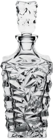 CARAFFA 0,9 L., BOHEMIA PIOMBO CRISTALLO 24%, SERIE GLACIER