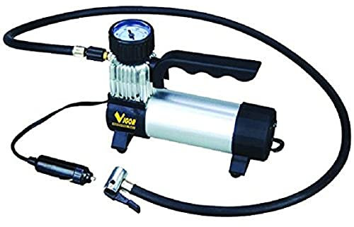 Vigor Vmc-19 Minicompressori da 12 V in Acciaio