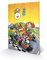 Pyramid International Super Mario Kart (Retro) Holzwand-Kunst, Holz, Mehrfarbig, 40 x 2.5 x 59 cm