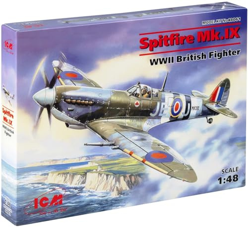 ICM 1:48 - Spitfire Mk.IX, WWII British Fighter, Grey