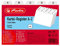 Herlitz Karteiregister A6, A-Z, Weiß, Kartei-Register im Querformat, für DIN A6 1500669