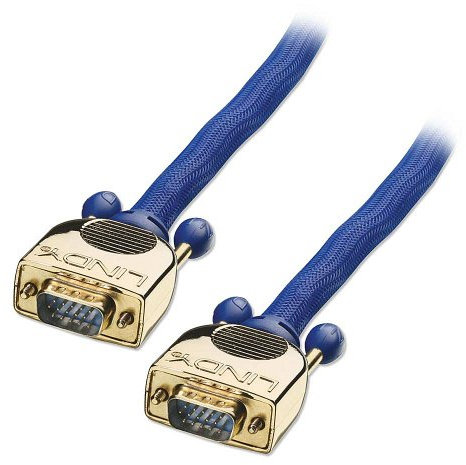 LINDY VGA-Monitorkabel (vergoldet, 5 m)