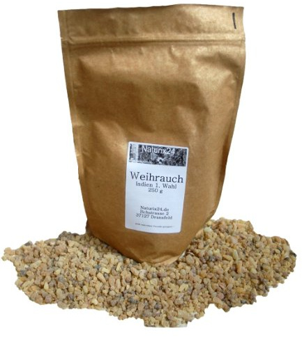 Naturix24 – Weihrauch, Olibanum indisch 1. Wahl – 250 g Beutel
