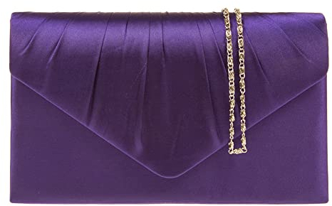 fi9® , Damen Clutch Violett violett