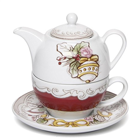 Teiera, tazza, piattino dolce Natale – Thun – P1438 V52
