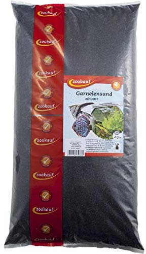 zookauf Garnelensand schwarz 0,4-0,8 mm 5 kg