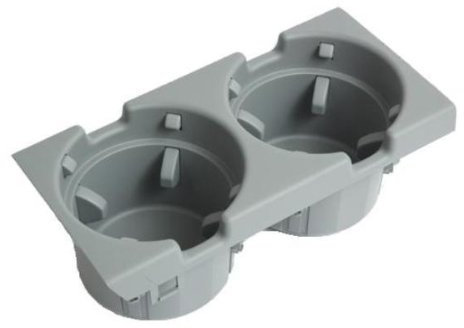BMW Genuine Drink Holder Grey Interior Replacement Fits E46 51168248504