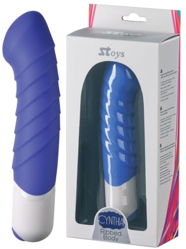 Stoys Vibrator Cynthia - blau, 1 Stück