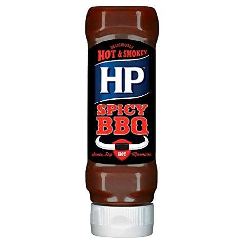 HP Sauce - Spicy BBQ Sauce - Spicy Hot Woodsmoke - 470g
