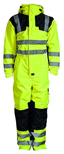 Elka 088000R042010 Visible Xtreme Thermo-Overall, fluoreszierend gelb/schwarz, 5XL
