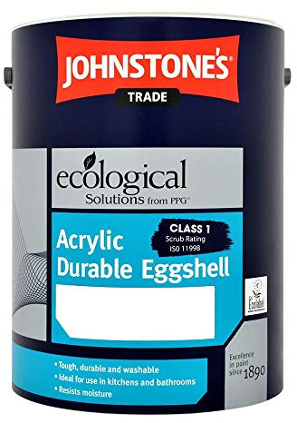 5LTR - JOHNSTONES Trade Acrylic Eggshell Magnolia