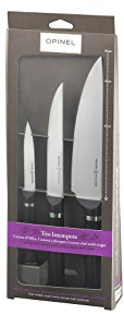 Opinel Intempora Lot de 3 Couteaux INOX Multicolore 39,8 x 15,4 x 5 cm