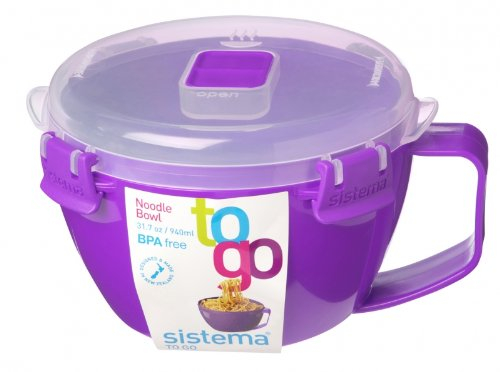 Noodle To Go Storage Container Purple