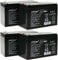 Batterie gel net plomb Batterie pour onduleur APC Smart-UPS RT 1000, RM, 12 V plomb-acide