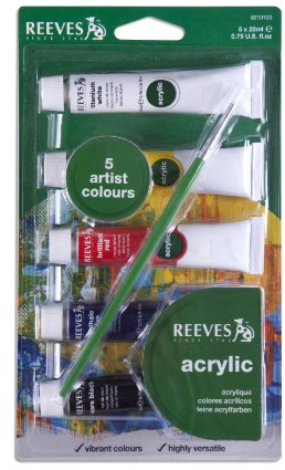 Reeves Start zu to Art Acryl- Farben- Set