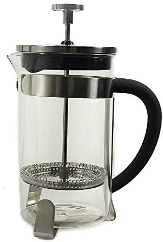 NAGO Kaffeebereiter Teebereiter Milchaufschäumer Milchaufschäumer (600ml) French-Press Edelstahl Kaffeepresse