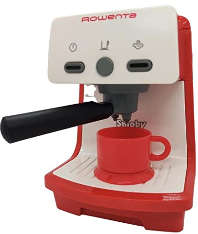 Smoby - Rowenta Espresso - Machine à Café pour Enfant - Jouet d'Imitation - Fonction Sons et Lumières - 310546