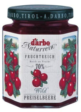 Darbo Fruchtreich Wild Preiselbeere 200 g.