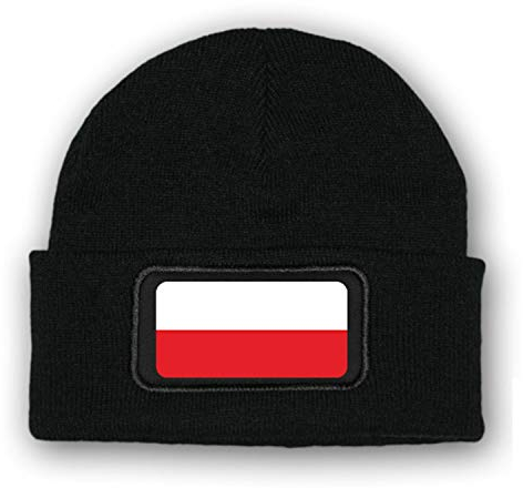 Copytec * Mütze/Beenie -Mütze Polen Flagge Fahne #7066