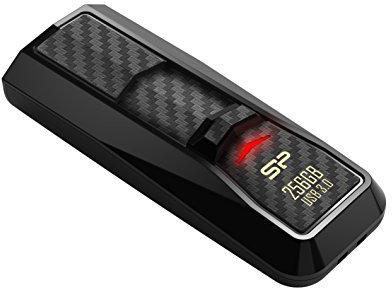 Silicon Power Blaze B50 32GB USB 3.0 Carbon Black (SP032GBUF3B50V1K)