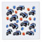 3dRose Print of Police Cars mit Blaulicht Muster, Quilt, Platz, 10 von 25,4 cm (QS 221645 1)