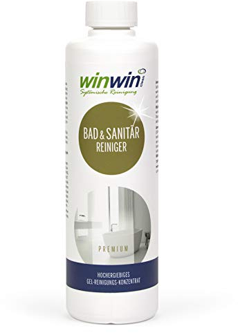 winwinCLEAN Bad- und Sanitärreiniger 500ml I Mit Power-Gel-Formel