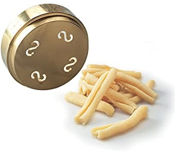 Kenwood Caserecce A910/2 Accessorio Trafila in Bronzo per Creare la Pasta Fresca, Made in Italy, Accessorio per Impastatrice Planetaria Compatibile con il Torchio Kenwood, Dotato di Cofanetto
