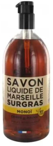 MKL Green Nature Savon Liquide de Marseille Huile d'Argan Huile de Monoï 1 L