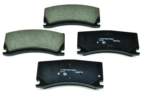 HELLA 8DB 355 014-101 Bremsbeläge - nicht für Verschleißwarnanzeige vorbereitet - T1790 - für u.a. JAGUAR / PEUGEOT