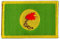 Flaggenfritze Flaggen Aufnäher Zaire Fahne Patch + gratis Aufkleber