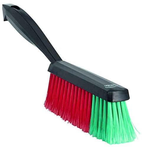Vikan 450252 - Spazzola a mano con manico corto, morbida, 330 mm, larghezza 40 mm, altezza 110 mm