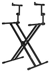 Gator Frameworks GFW-KEY-5100X Heavy-Duty 2 Tier X Style Keyboard