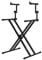 Gator Frameworks GFW-KEY-5100X Heavy-Duty 2 Tier X Style Keyboard