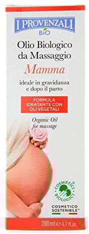 I Provenzali Linea Mamma Olio Biologico Elasticizzante, 200ml