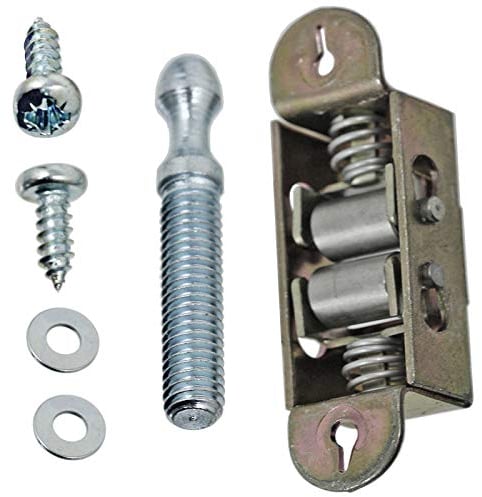SPARES2GO Electric Cooker Door Catch Roller Type Latch Striker & Keeper for Creda Oven