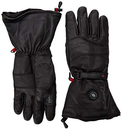 Glovii GS5 7V Battery Heated Leather Ski Gloves