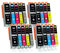 Supply Guy 20 Druckerpatronen mit Chip kompatibel mit Canon PGI-550 CLI-551 passend für Canon Pixma IP8700 IP8750 MG6300 MG6350 MG7100 MG7150 MG7500 MG7550