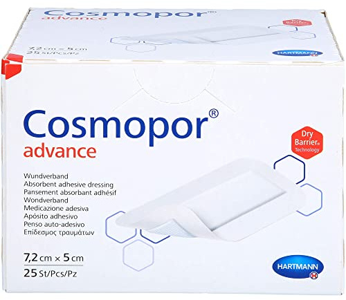 Cosmopor Advance sterilisierter Verband, 7,2 x 5,0 cm