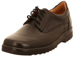 Ganter ERIC, Weite G, Herren Derby Schnürhalbschuhe, Schwarz (schwarz 0100), 46.5 EU (11.5 Herren UK)