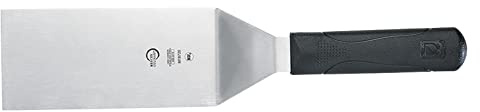 Mercer Culinary Millennia 6 x 3-Inch Square Edge Turner, Stainless Steel, 15x10x3 cm