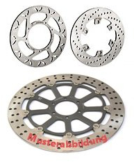 Frenado Bremssystem Scheibenbremsen-Set Vorderrad Aprilia SR 50 R VFB00 LC 2007