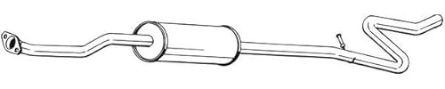 Bosal 286-049 - Mittelschalldämpfer