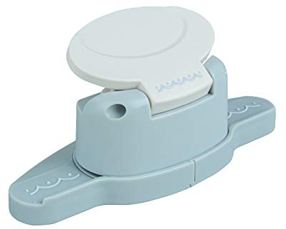 Rayher Hobby 89754000 Bordüren-Stanzer, Halbkreise- Motivgröße 4cm, geeignet für Papier/Karton bis zu 200g/m²