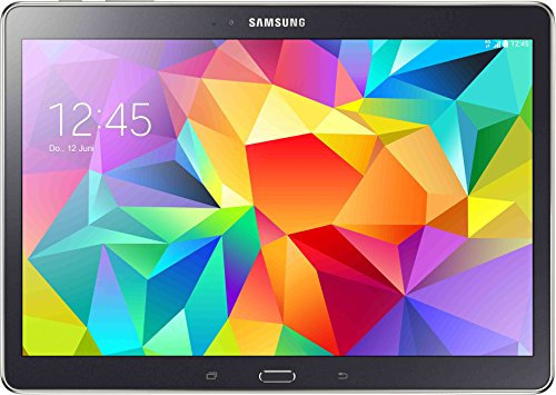 Samsung Galaxy Tab S LTE Tablette tactile 10,5 (26,67 cm) (16 Go, Android, 1 Port USB 2.0, 1 Prise jack, Noir) - Clavier Qwertz Allemand