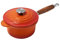 Le Creuset PROFITOPF MIT HOLZGRIFF 18 cm OFENROT, Gusseisen, Orange, One Size