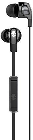 Skullcandy Smokin' Buds 2 In-Ear Audio Earbud Headphones with In-Line Microphone - Black