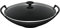 Le Creuset Gusseisen-Wok mit Glasdeckel, Ø 36 cm, 4,5 L, Schwarz Matt, 25304360000460